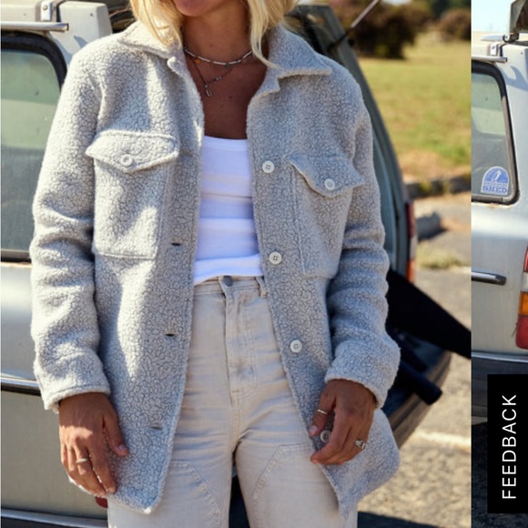 NWT Outerknown Woolaroo Shirt Jacket
